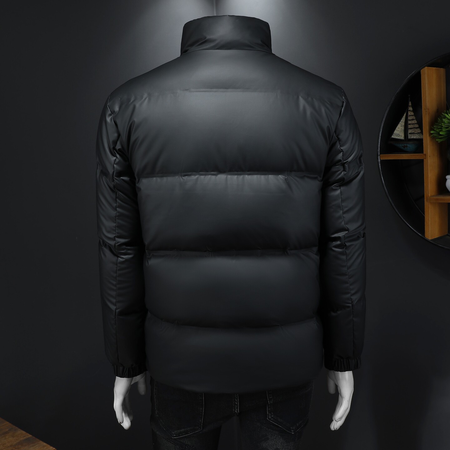 2025秋冬装90%绒立领羽绒服男钱塘6006-5110-P330假模图,男装羽绒服,钱塘6006(原3029)