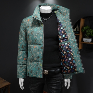 2025秋冬装90%绒立领羽绒服男 钱塘6006-5311-P310 假模图图片