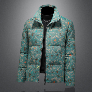 2025秋冬装90%绒立领羽绒服男 钱塘6006-5311-P310 镂空图图片