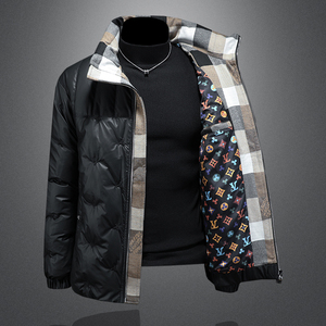 2025秋冬装刺绣90%绒立领羽绒服男 钱塘6006-5101-P320 镂空图图片