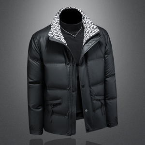 2025秋冬装90%绒立领羽绒服男 钱塘6006-5110-P330 镂空图图片