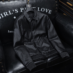 2025秋冬装新款90绒PU皮羽绒服男6006-7763-P320沙发图