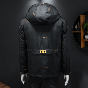 2025秋冬装90%绒连帽羽绒服男 钱塘6006-5102-P350 假模图图片