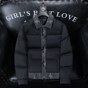 2025秋冬装新款假两件羽绒服男 钱塘6006-031-P310 沙发图图片