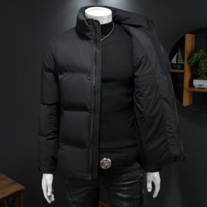 2025秋冬装90%绒立领羽绒服男 钱塘6006-5109-P330 假模图图片