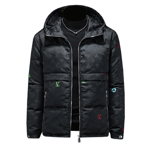 2025秋冬装90%绒连帽羽绒服男 钱塘6006-5527-P350 假模图图片
