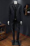 2025秋冬装新款90绒小西装羽绒服男加厚钱塘6006-7212-P290假模，男装西服套装，钱塘6006(原3029)