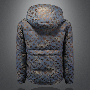 2025秋冬装高端连帽90绒提花羽绒服男 6006-7728-P330  镂空图图片