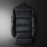 2025秋冬装中长款麦穗拼接羽绒服男钱塘6006-9811-P330尺码偏大，男装羽绒服，钱塘6006(原3029)