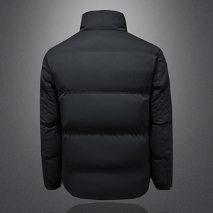 2025秋冬装90%绒立领羽绒服男 钱塘6006-5109-P330 镂空图图片
