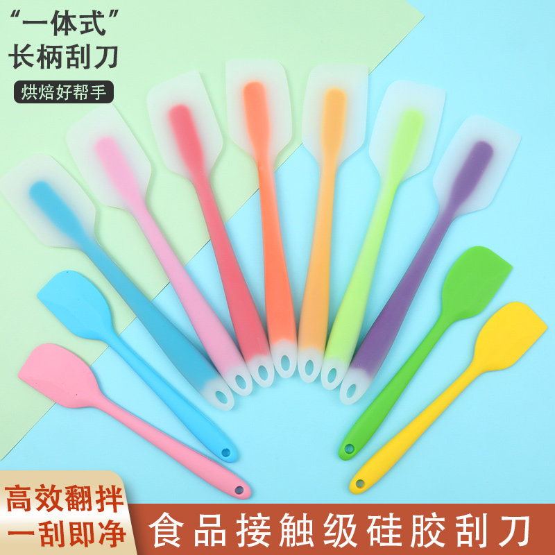 耐高温大号一体式刮刀硅胶蛋糕刮板家用奶油抹刀搅拌刀烘焙工具