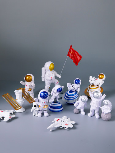 生日蛋糕装饰太空主题摆件