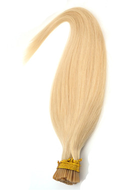 真人发假发接发#60 24inch 100g I-tip Human Hair extensions
