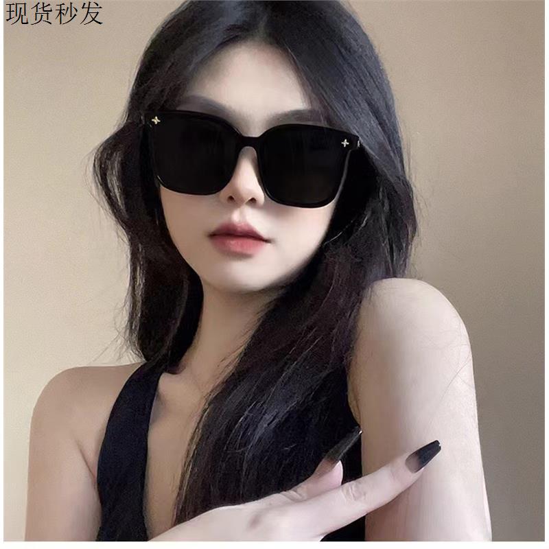 2025新款墨镜女高级感ins网红大框圆脸显瘦眼镜男防紫外线太阳镜