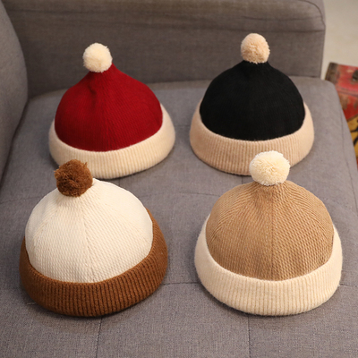 小阔马宝宝帽子春秋款韩版地主帽