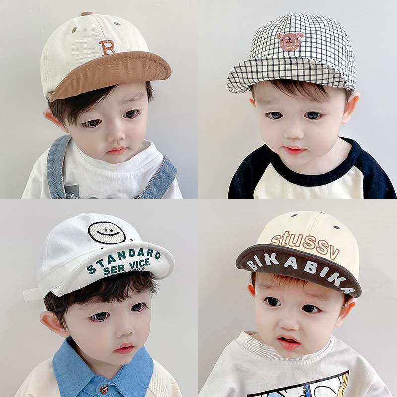 宝宝帽子春秋款薄款婴儿夏季防晒遮阳鸭舌帽儿童男童棒球小孩1岁2