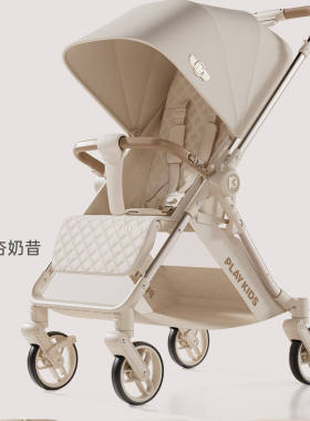 playkids普洛可K5pro口袋推车p3可坐躺一键收车婴幼儿推车K6 max