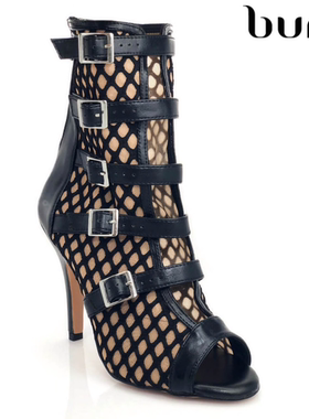 burju-Riley舞靴爵士女王Aliya Janell 同款heels拉丁高跟鞋