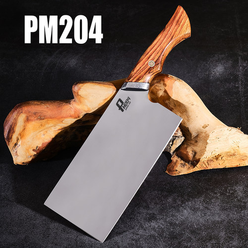 超级钢PM204家用商用厨师锋利专用刀酒店刀具厨房用超快390切片刀