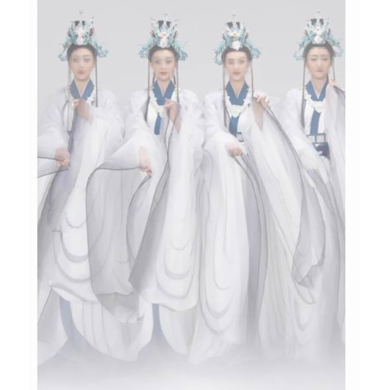 永乐艺考舞蹈服装古装大袖长衫古风女舞剧玉女古典未央飘逸演出服
