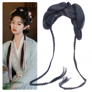 古装假发女唐制唐朝发髻日常宋制古风造型敦煌飞天舞蹈发包盘发