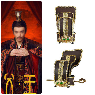 古风男影视剧古装束发发冠高品质头饰日常演出唐朝汉服造型配饰