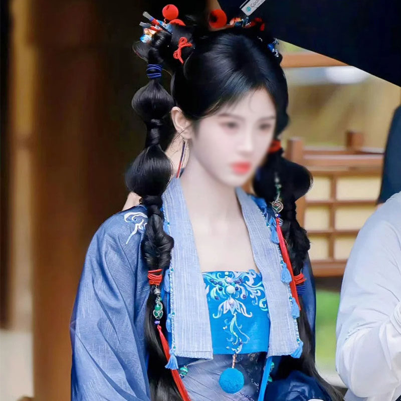 影视剧古装服饰来站古风妆造服装阿黛神女同款演出服古装汉服可爱