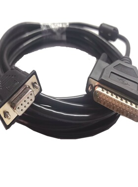 FANUC发那科0i-md/mb/18i/21i/车床传输线 9孔转25针带抗干扰磁环