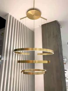 餐单吊组合C型组合客厅卧室C型吊灯新居灯饰具6363S万家灯火