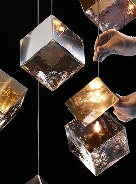 Bomma 捷克 Pyrite 复式别墅楼梯吊灯卧室客厅餐桌吧台工作室玻璃