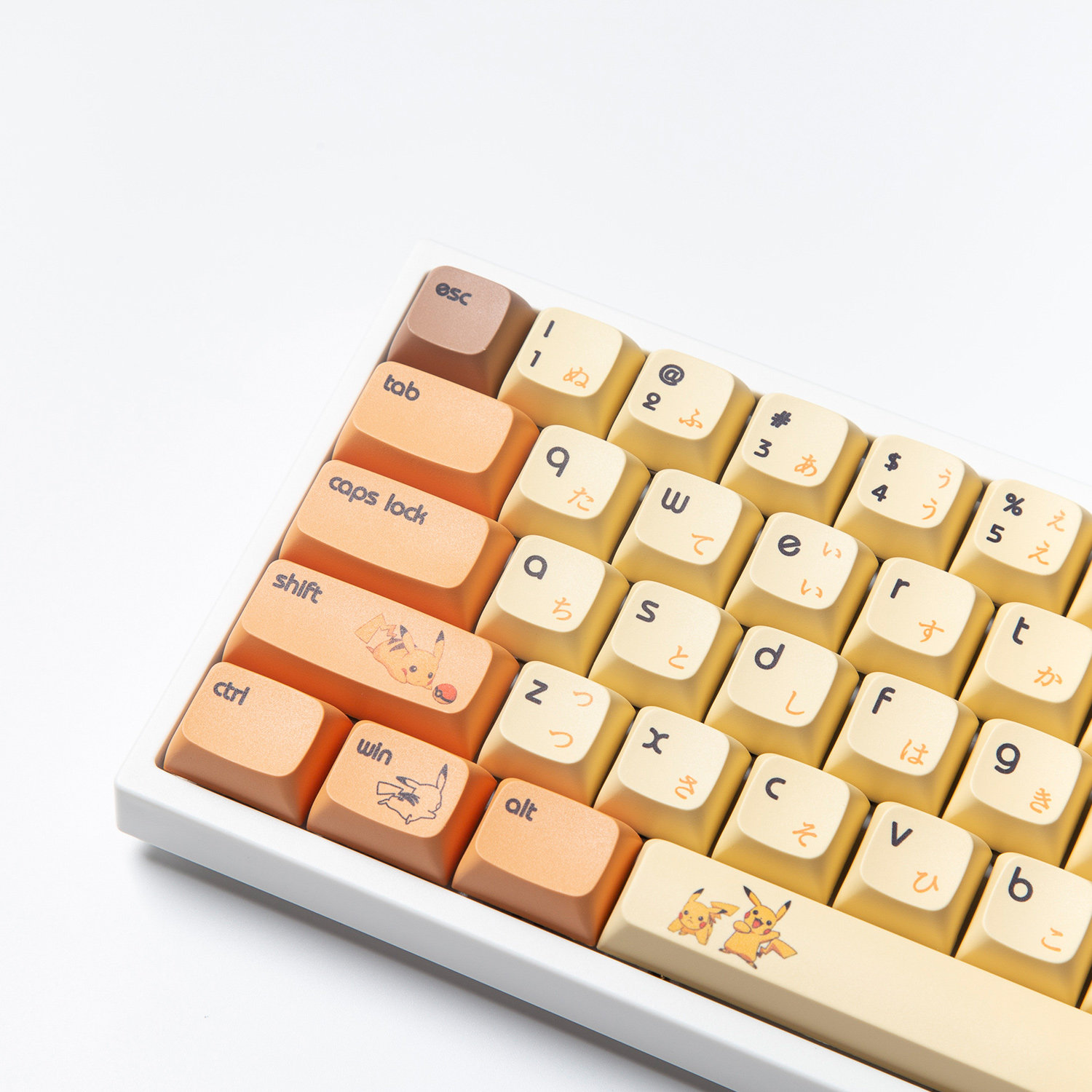 키캡 MENG KEBAO 스마일 XDA 높이 PBT 승화 볼 캡 61 64 68 87 980 104