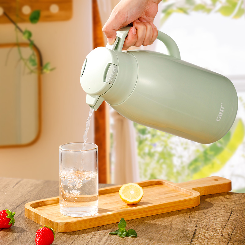 Ấm Giữ Nhiệt Jiate Ấm Nước Giữ Nhiệt Cao Cấp Gia Dụng Ruột Trong Thủy Tinh Dung Tích Lớn Phích Nước Nóng Ký Túc Xá Học Sinh Tiện Mang Theo Phong Cách Châu Âu