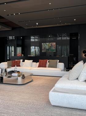 MINOTTI Supermoon沙发 家的温柔涟漪