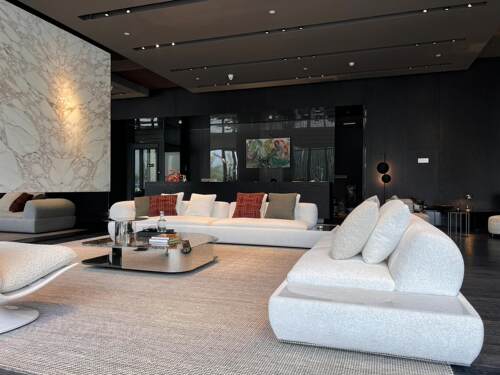 MINOTTI Supermoon沙发 家的温柔涟漪