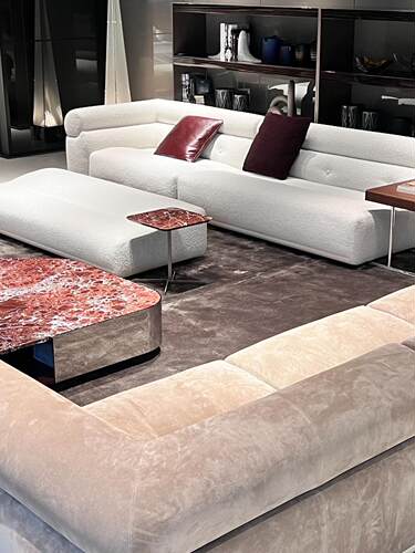 MINOTTI｜Coupe系列 意式雕塑般的松弛感