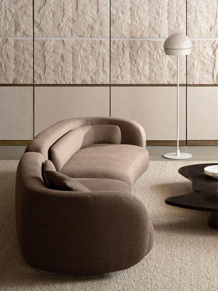 2025Minotti Bézier沙发，意式美学新表达|