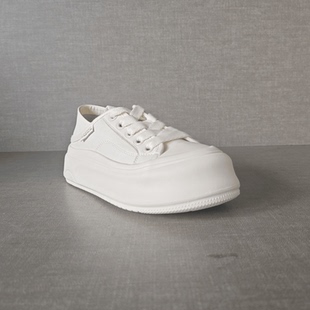 韩版 女鞋 真皮小白鞋 舒适轻便板鞋 QS77096 名典2024秋季 休闲鞋 新品