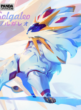 精灵宝可梦联名t恤动漫画衣服太阳月亮学生情侣装索尔迦雷欧卫衣