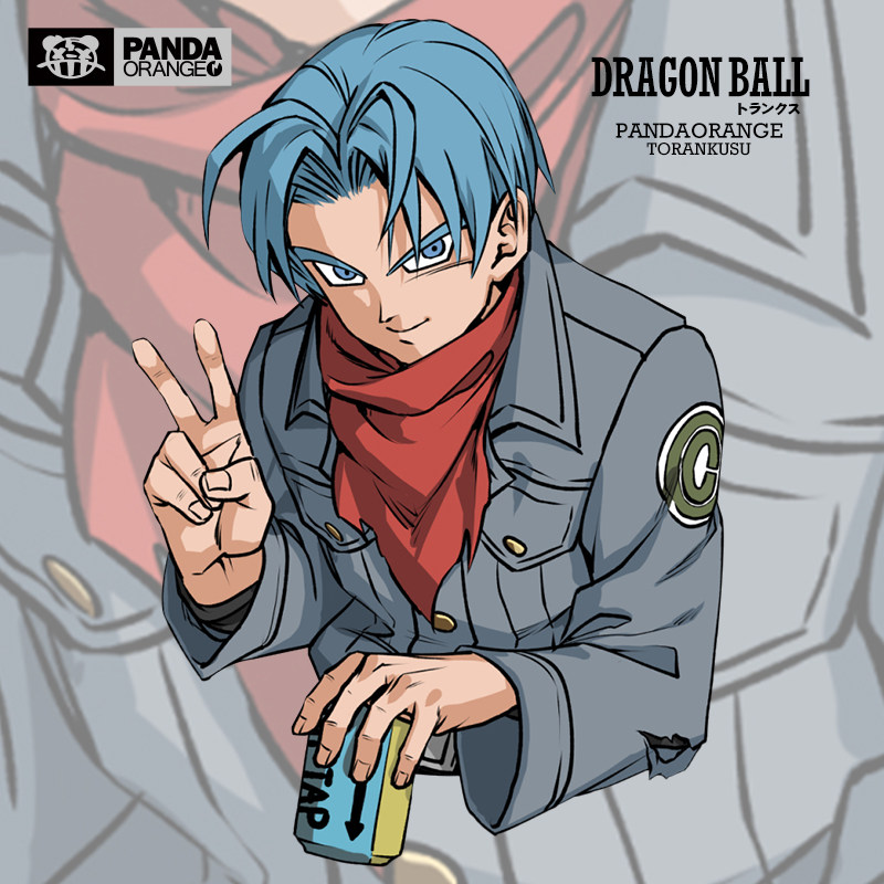 七龙珠卡通联名t恤日系风动漫画特兰克斯周边卫衣学生休闲情侣装