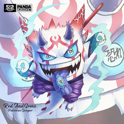 宝可梦耿鬼联名t恤鬼灭之刃周边卡通动漫画学生新款情侣装卫衣潮