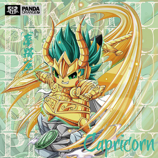 皮卡丘联名T恤圣斗士黄金战士摩羯座十二星座ins二次元情侣款卫衣