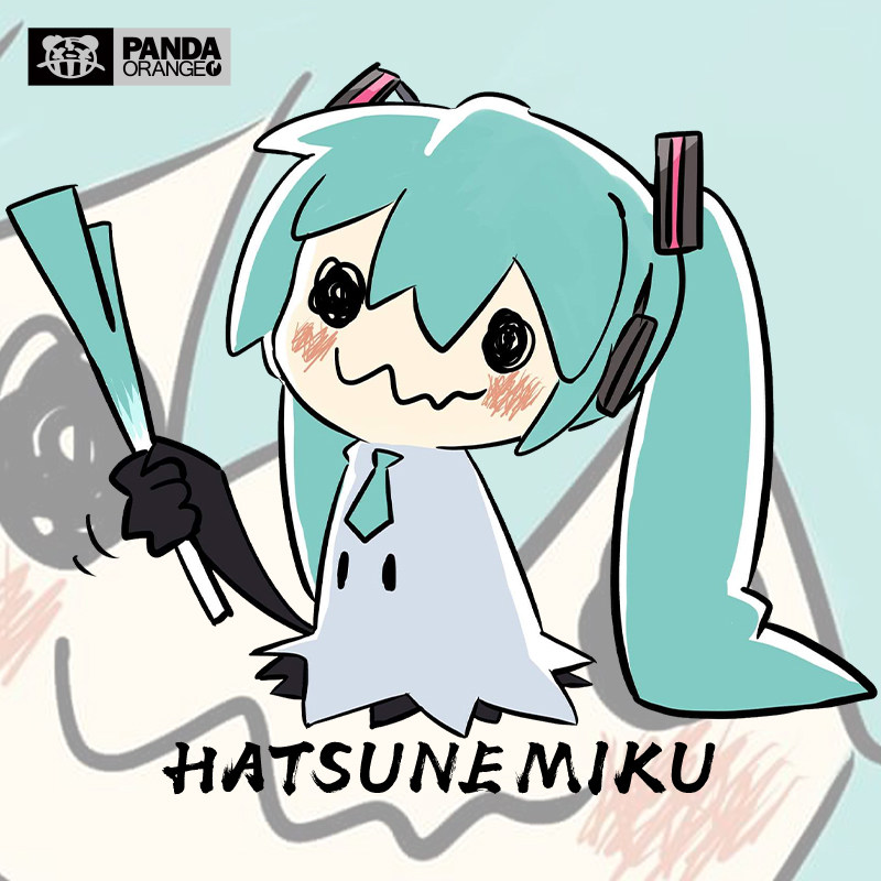 宝可梦联名t恤初音未来cos神奇宝贝谜拟丘周边短袖学生情侣装卫衣