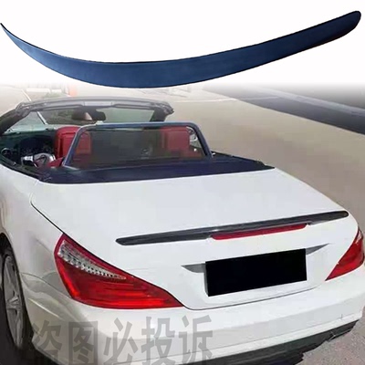 适用奔驰R231 尾翼 SL级SL400 SL550 SL55 SL635改装AMG款碳纤维