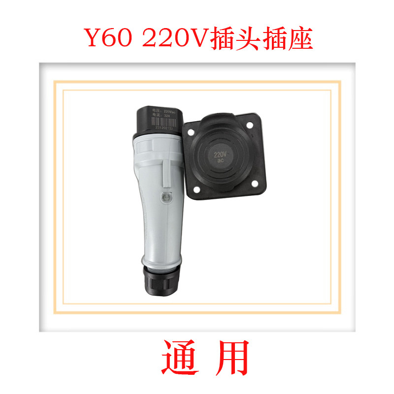 观光车巡逻车Y-60充电枪220V