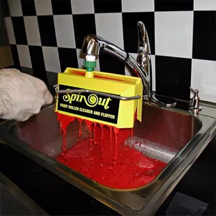 亚马逊新款 Limpiador De Rodillo De Pintura 户外 油漆辊清洁器