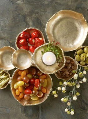 跨境新品 Cluster Serving Bowls 组合式上菜碗餐具餐桌摆件礼品