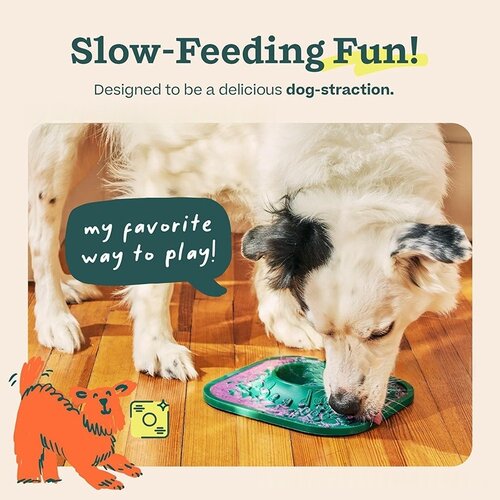 亚马逊 Easy-to-Clean Lick Mat for Dogs新款易于清洁的狗狗舔垫