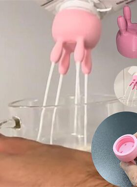 跨境亚马逊爆款奶牛乳房牛奶盒盖3d打印盒装牛奶分流器牛奶瓶盖