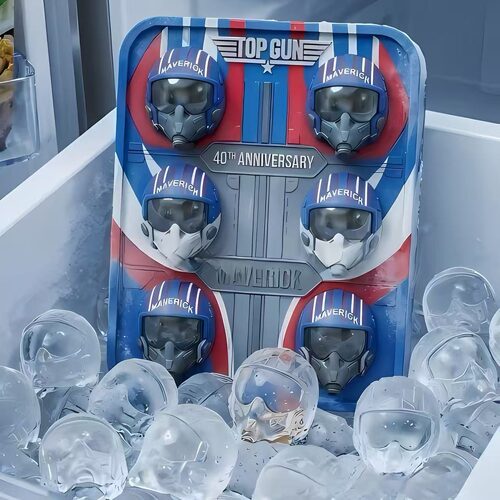 跨境爆款Top Gun 40th Anniversary Ice Mold 40周年纪念冰模模具