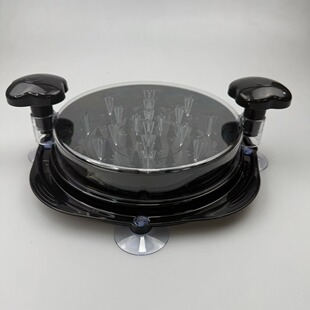 Chicken Shredder machine吸盘款透明盖鸡肉碎肉器撕肉器切绞丝机